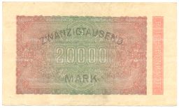 20000 марок 1923 года Германия