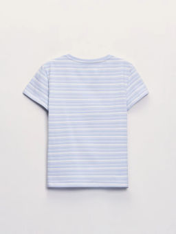 Футболка прилегающего силуэта в полоску ZR2605013409-252 / Zarina