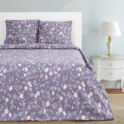 Постельное белье Этель 2 сп Сумрачный сад 175х215см,200х220см,70х70см-2 шт.