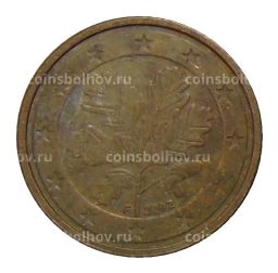 2 евроцента 2002 года F Германия