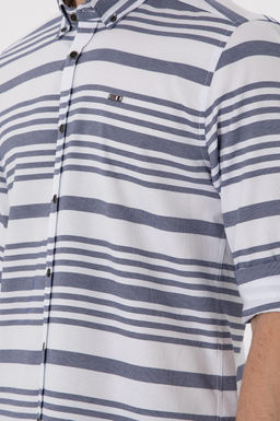 Мужская темно-синяя рубашка с длинным рукавом Неожиданная скидка в корзине - U.s. polo assn фото 7