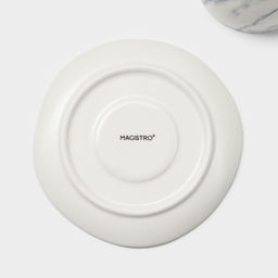 Набор чайный фарфоровый Magistro Real Marble, 4 предмета: 2 чашки 150 мл, 2 блюдца d=12,5 см  фото 9