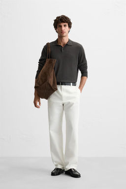 STRAIGHT-LEG CHINOS