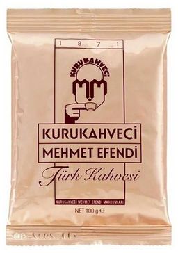 цена за 2уп Турецкий кофе Mehmet Efendi натуральный молотый, 100 г*2