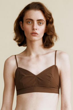 TOP POPEL?N CREATED BY CARAMEL LONDON X ZARA / Chocolate