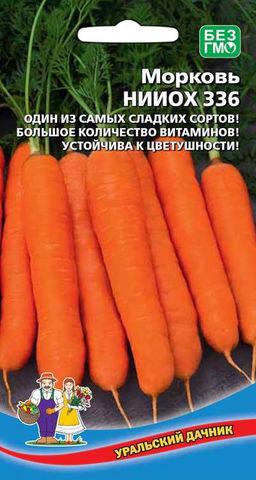 Морковь НИИОХ-336 Один из самых сладких сортов! Высокое содержание витаминов! Устойчива к цветушности!
