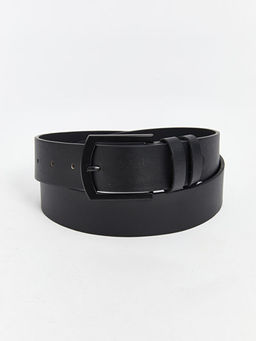 Deri G?r?n?ml? Erkek Kemer