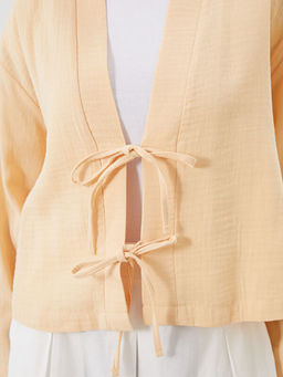 ?al Yaka Oversize Kad?n Kimono