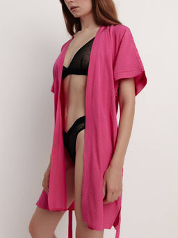 CONTE Халат VISCOSE LHW 2230 fuchsia - Conte elegant фото 4