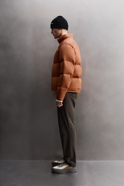 100% FEATHER DOWN PUFFER JACKET