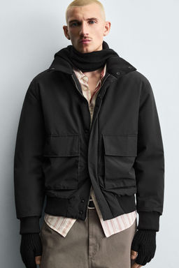 WATER-REPELLENT PUFFER JACKET - Zara фото 5