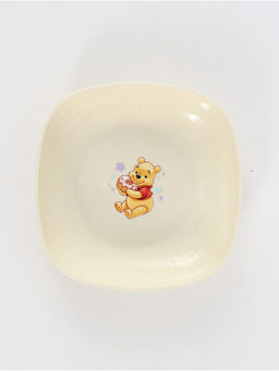 Тарелка пластиковая детская, 14,5*14,5 см, Медвежонок