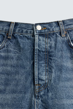 WIDE BELL BOTTOM FIT JEANS - Zara фото 9