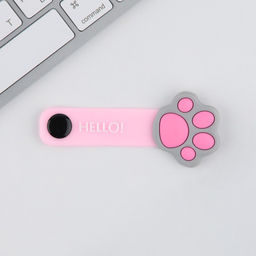 Набор держатель для проводов + наушники Oh, my cat, мод. VBT 1.4,12,5 х 8,5 см - Like me фото 4