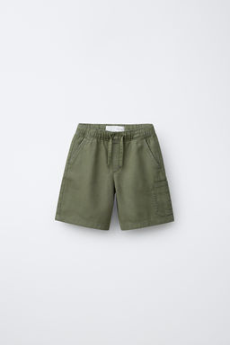 BERMUDA SARGA CARGO FLUIDA / Verde