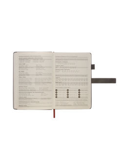 Ежедневник недатированный А5, с хлястиком, 80 листов, в линейку, пвх, серый - Simaland фото 7