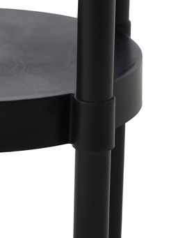 Столик журнальный «Клик Мебель», 400×400×480 мм, цвет чёрный