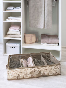 VAL VN-SM4 Кофр для хранения обуви со съемными перегородками, 4 секции, 70*35*15 см, VINTAGE, шт - Valiant фото 6