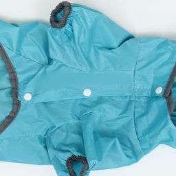 Комбинезон для собак, демисезонный с козырьком, размер 3ХL (ДС 50, Ог 67, ОШ 51 см), голубой 93812 - Simaland фото 24