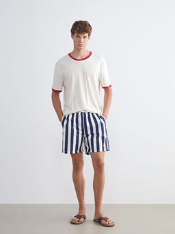 K?sa Boy ?izgili Erkek Deniz ?ortu