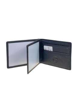 Картхолдер из натуральной кожи для пластиковых карт, цвет черный - Greta фото 2