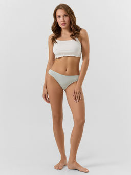 Цена за 2 штуки! Трусы слипы женские голубые - Mark formelle фото 3