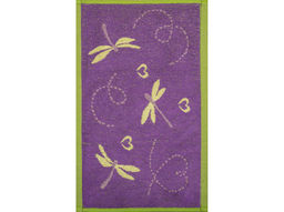 Полотенце махровое 1с105.413ж1 Мотыльки(3-сирень4) 50х30 см