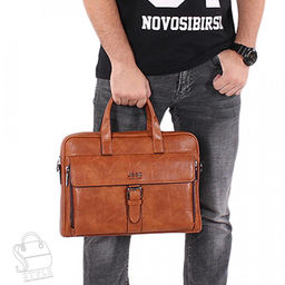 Портфель мужской 6676-3 orange Jeep/30(дефект) - S-style фото 2