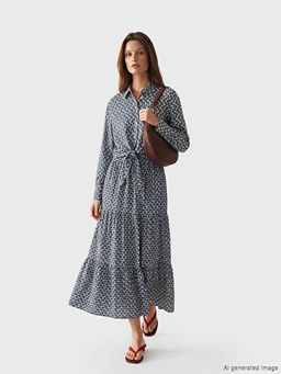 Beli Lastikli Desenli Katkat Etek