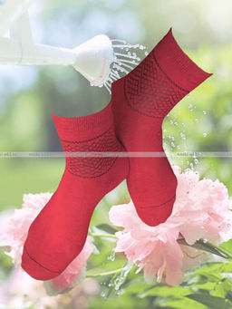 Цена за 5 пар.5 ПАР - ЮстаТекс носки женские 2с5 хлопок с лайкрой - 5 ПАР