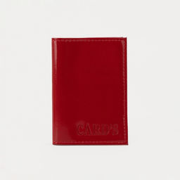 Визитница, 18 карт, цвет красный
