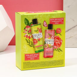 Подарочный набор косметики Красота в тебе, гель для душа 200 мл и пена для ванны 200 мл, Чистое счастье  фото 7