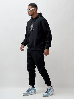 на флисе Спортивный костюм демисезонный черного цвета - Mtforce фото 4