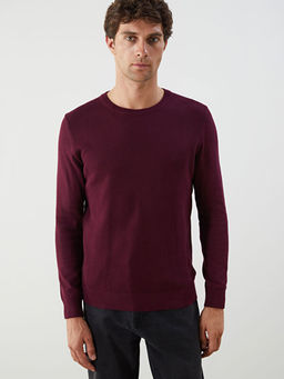 Bisiklet Yaka Erkek Triko Kazak