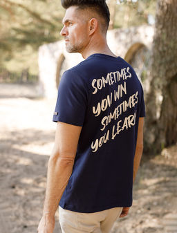 VILATTE / Футболка из премиального хлопка с авторским принтом  фото 6