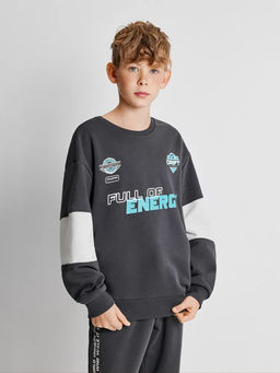 ACOOLA / Джемпер детский для мальчиков Faramir темно-серый  фото 4