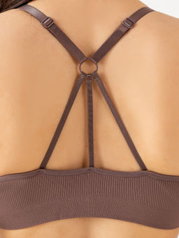 Бюстье женское в бежевом цвете тауп 512725 - Mark formelle фото 7