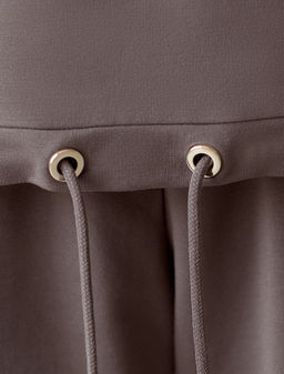 Футболка из эластичного футера с авторским принтом - Vilatte фото 3