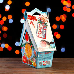 Цена за 5 шт. Подарочная коробка Скворечник солнечный, 26 х 11 х 20,5 см - Simaland фото 4