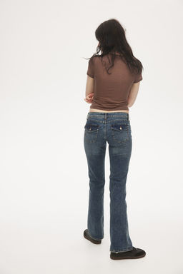 Flared Low Jeans - H&m фото 5