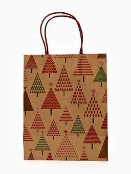 Набор подарочных пакетов «Новогодний», 3 шт, тиснение, 25 × 4 × 30.5 см, 30 × 40 × 11.5 см, 18 × 23 × 10 см