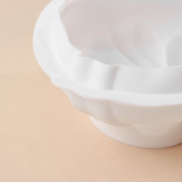 Форма для выпечки и муссовых десертов KONFINETTA Сердце с бантом, 19?17?6,5 см, цвет белый  фото 6