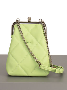 LACCOMA сумка Китти-Ф826-мятный эко кожа хлопок