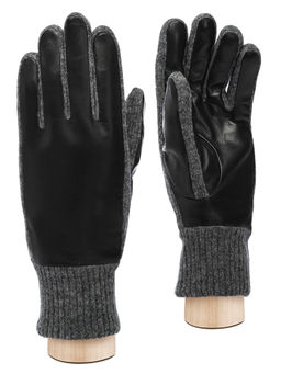 Перчатки мужские ш+каш. TOUCH IS01551 black/grey
