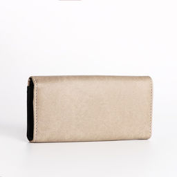 Кошелёк на кнопке, цвет бежевый - Simaland фото 2