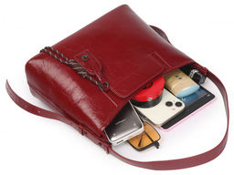 Сумка Lanotti LUCENTA 6023/бордовый