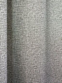 Комплект штор из рогожки Штрихи-серый тесьма хлопок 100% - Лен поволжья фото 4