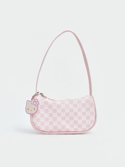 Hello Kitty Bask?l? K?z ?ocuk Omuz ?antas?