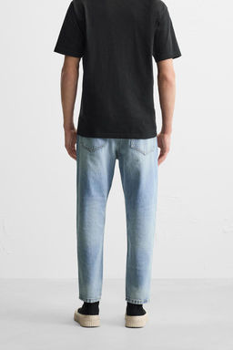 SLIM CROPPED-FIT JEANS - Zara фото 15