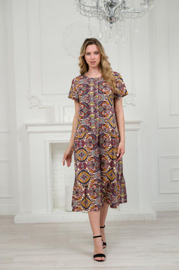 Платье женское из кулирки Кармелита восток - Амадэль фото 6